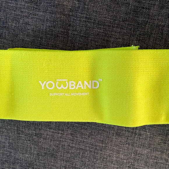 Yow band breast support band for sports in Yellow - Picture 3 of 6